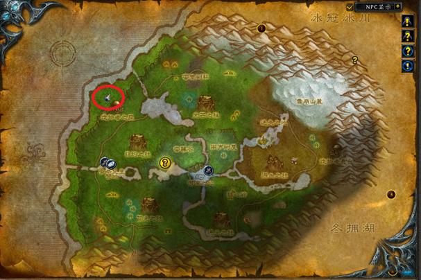 魔兽世界雷暴台地在哪？坐标26.36，索查拉盆地左上角！