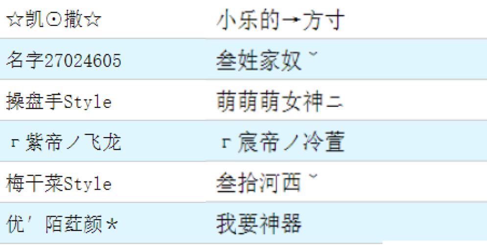 梦幻名字符号：让你的名字与众不同