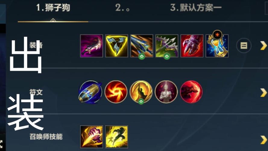 狮子出装选择：辅助装备、可选装备，打造你的最强狮子