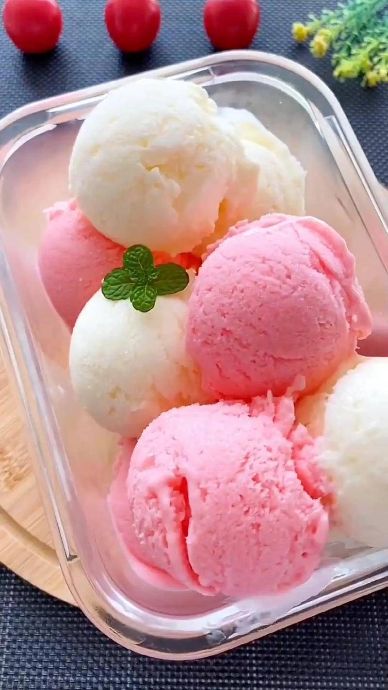 美味冰淇淋，在家就能轻松做
