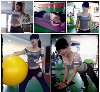张婷媗：健身房美魔女，47岁辣妈还能拥有完美身材