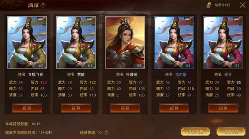 梦想帝王攻略：将领养成，全面提升！