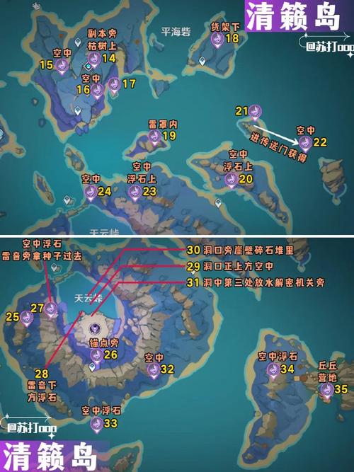原神踏鞴砂雷神瞳在哪？全16个位置详解