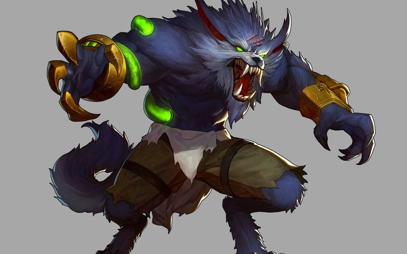 LOL狼人新版神装解析：破败、界弓、青龙刀