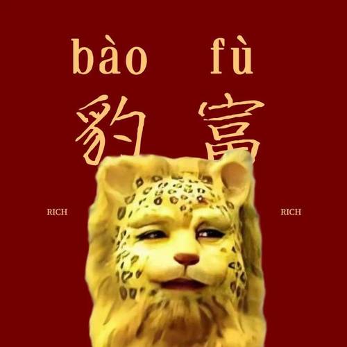 金钱豹头像含义揭秘，寓意暴富！
