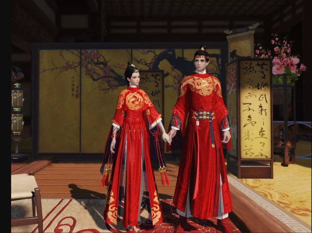 梦幻西游结婚：组队长安月老牵红线