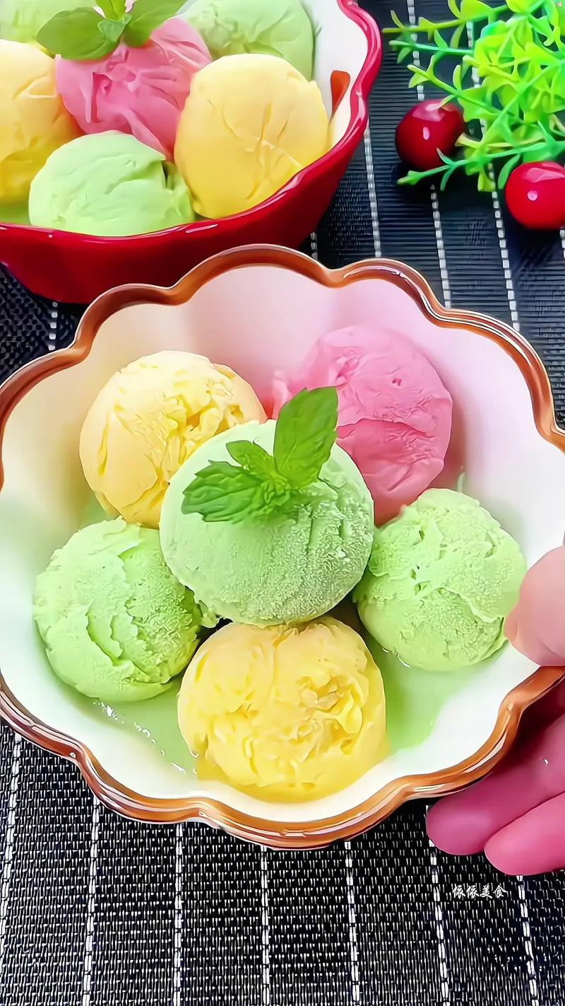 美味冰淇淋，在家就能轻松做
