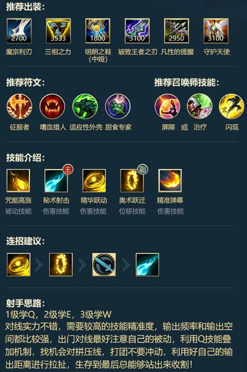 伊泽瑞尔出装解析  无尽、轻语、巨杀，打造完美输出流