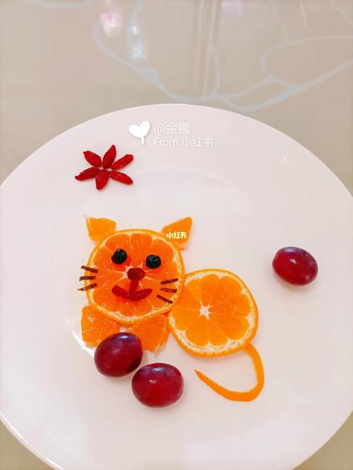 水果拼盘小游戏：猫小帅带你学做水果