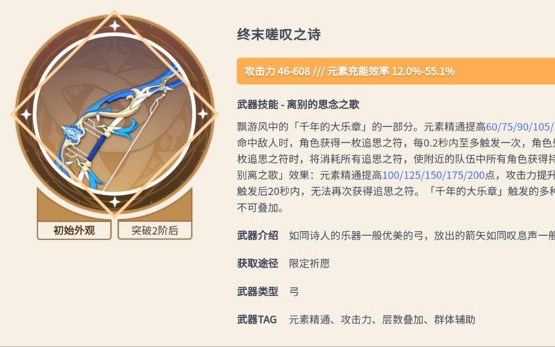 终末嗟叹之诗：4.1版本UP，必抽武器！
