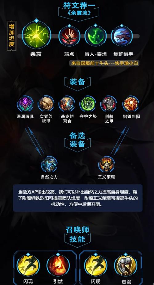 牛头酋长符文攻略：精密+致命节奏，打出高额伤害