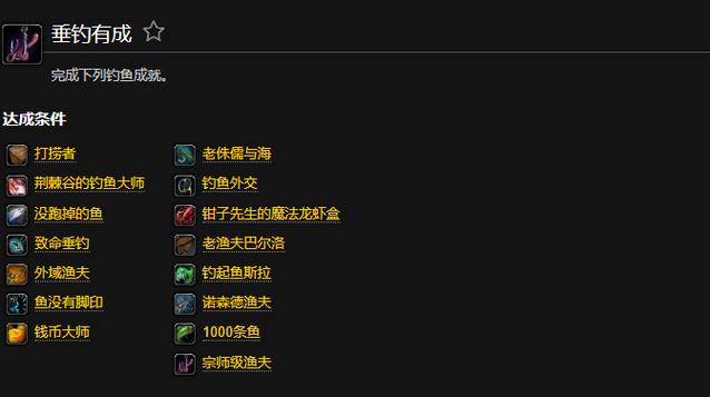 魔兽世界钓鱼成就：没跑掉的鱼难在哪？