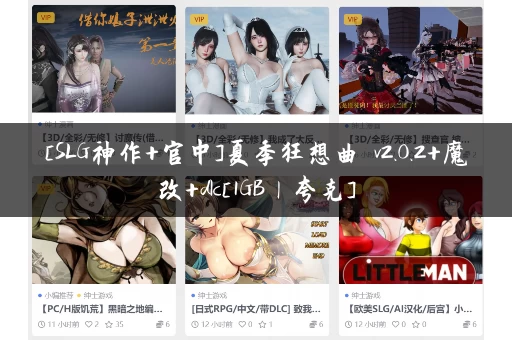 [SLG神作+官中]夏季狂想曲 v2.0.2+魔改+dlc[1GB｜夸克]