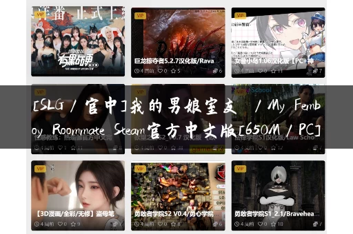 [SLG／官中]我的男娘室友 ／My Femboy Roommate Steam官方中文版[650M／PC]