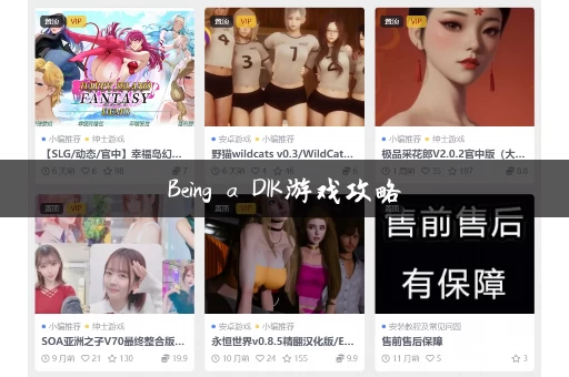Being a DIK游戏攻略