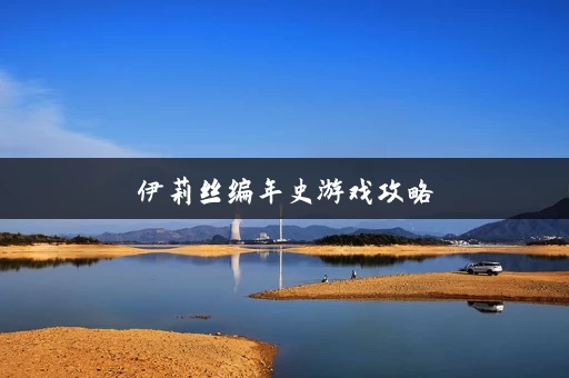 伊莉丝编年史游戏攻略