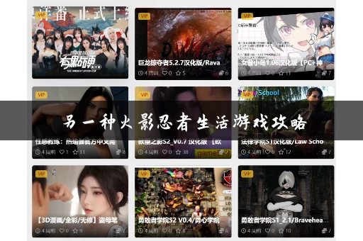 另一种火影忍者生活游戏攻略