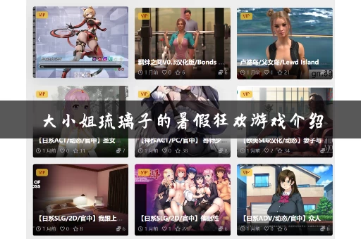 大小姐琉璃子的暑假狂欢游戏介绍