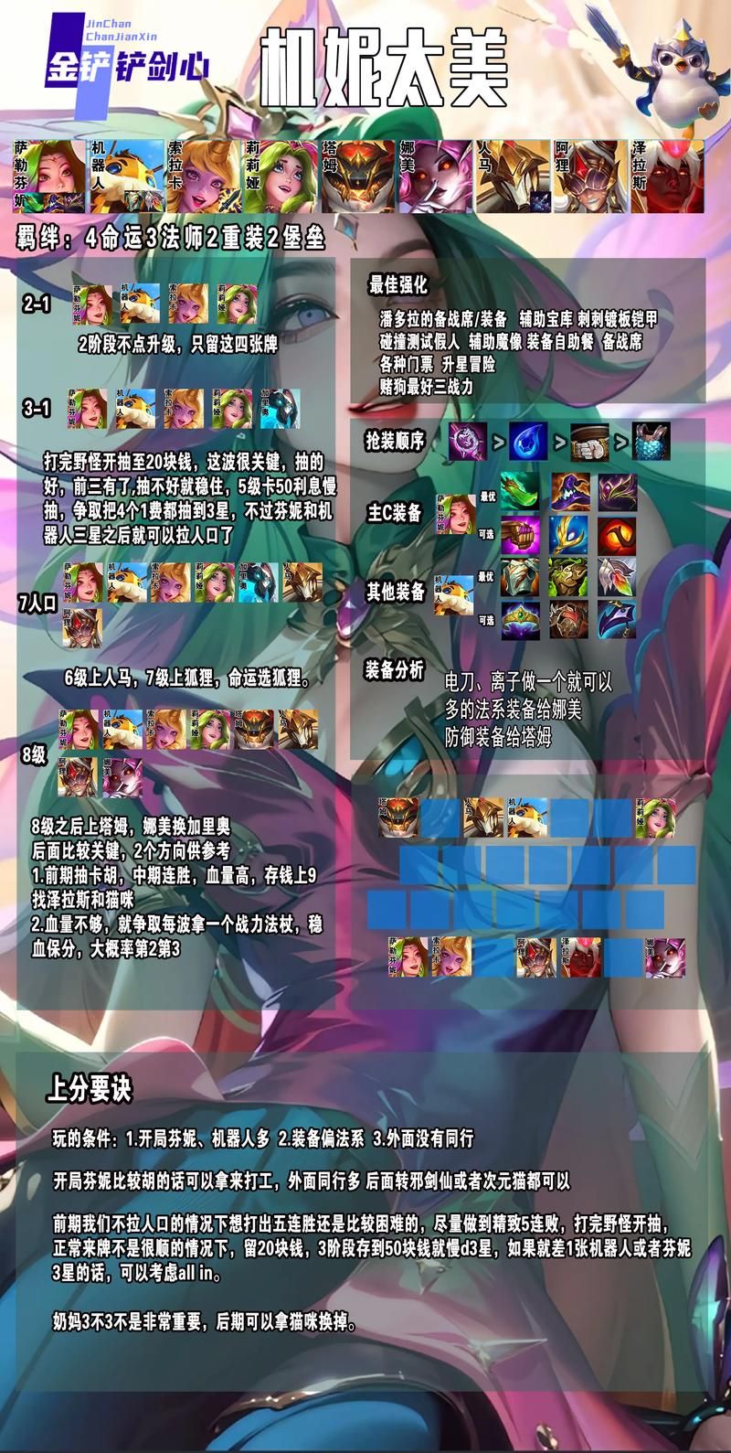 7发明家阵容怎么玩厉害？学会这几招轻松上分！