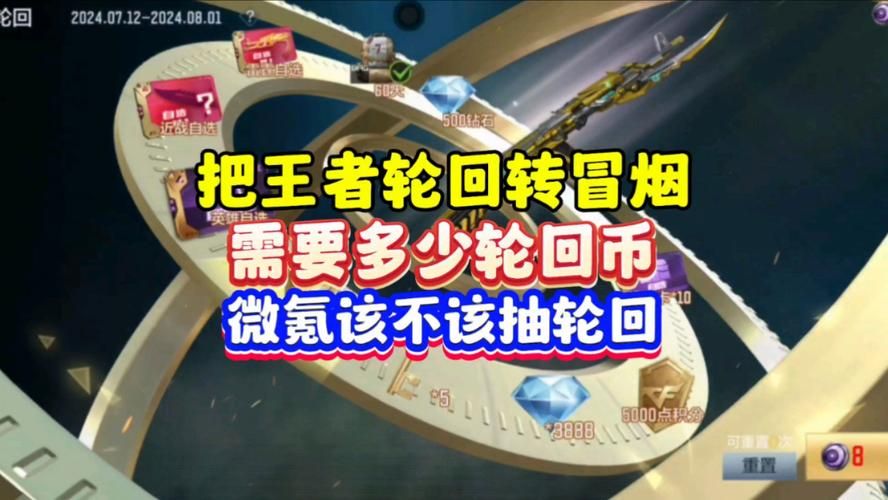 cf王者轮回值得抽吗？看看大家都抽到了什么！