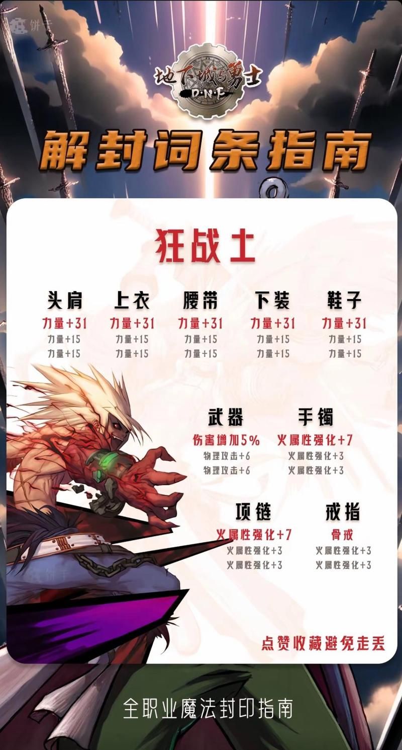 dnf狂战士厉害吗？新手必看职业攻略！