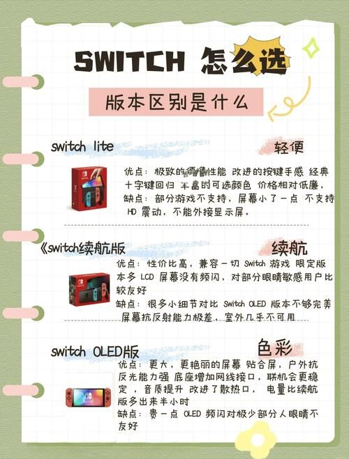 switch游戏机怎么选？港版日版购买全攻略！