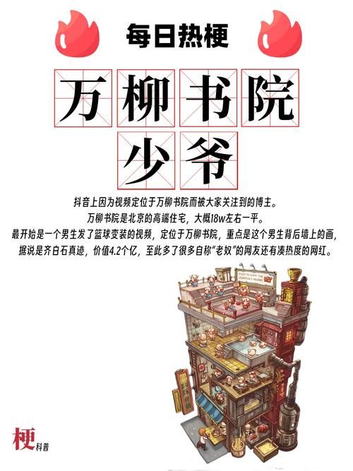 万柳书院少爷什么梗？为什么大家都认识他？