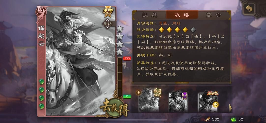三国赵云传秘籍大全，让你轻松成为常胜将军！