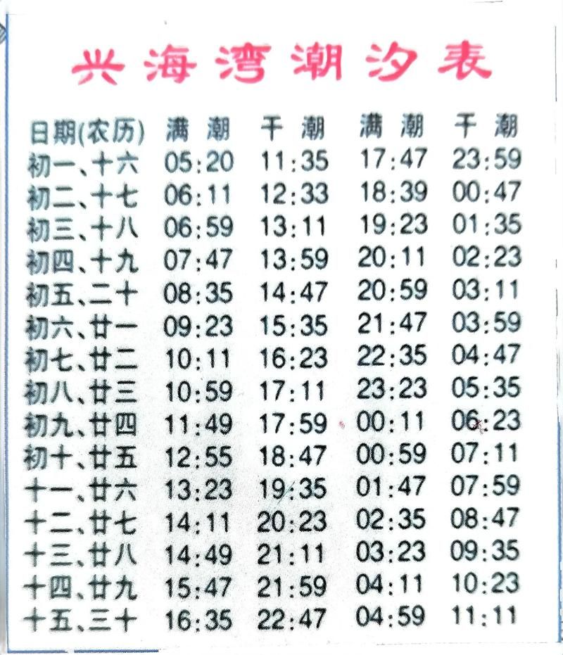 下载潮汐表app哪个好用？2024年最新推荐！