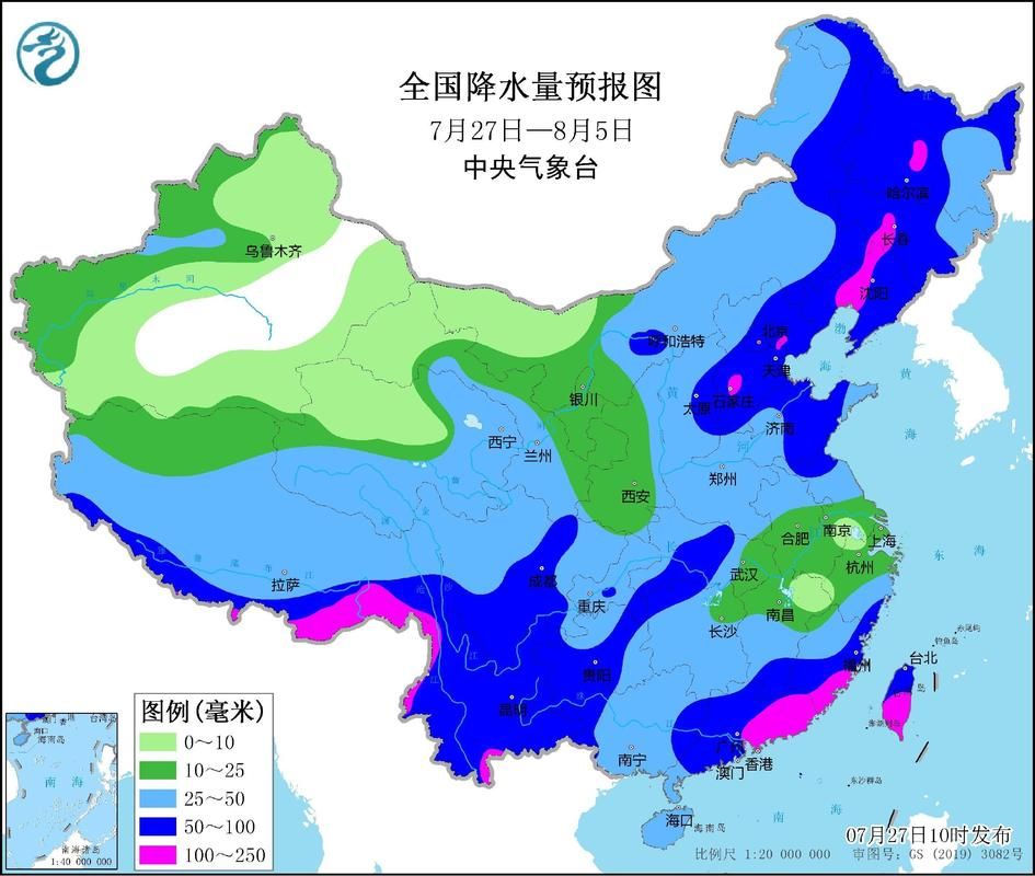 中央气象台降水量预报准吗？未来1-7天降水预报图解！