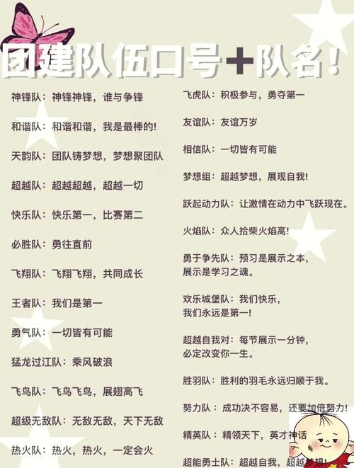 五人固定队名字骚一点才好玩，这些名字让你笑出声！