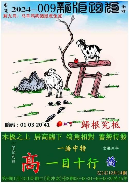 今天更新的新版跑狗图在哪看？高手解读来了！