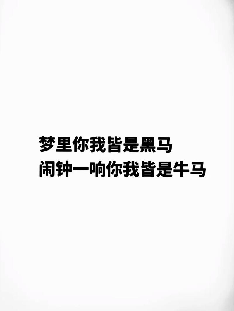 你我皆是黑马完整语句爆红网络，这句话你听过吗？