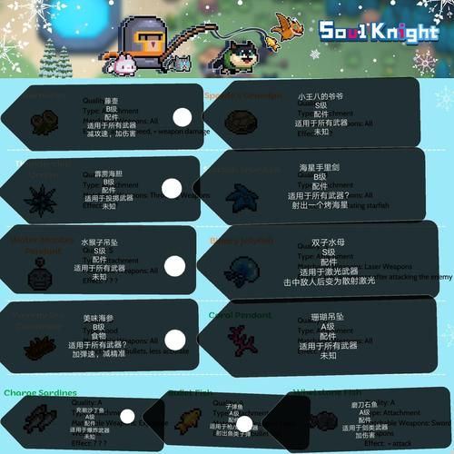 元气骑士钓鱼都能钓到啥？超详细钓鱼物品清单！