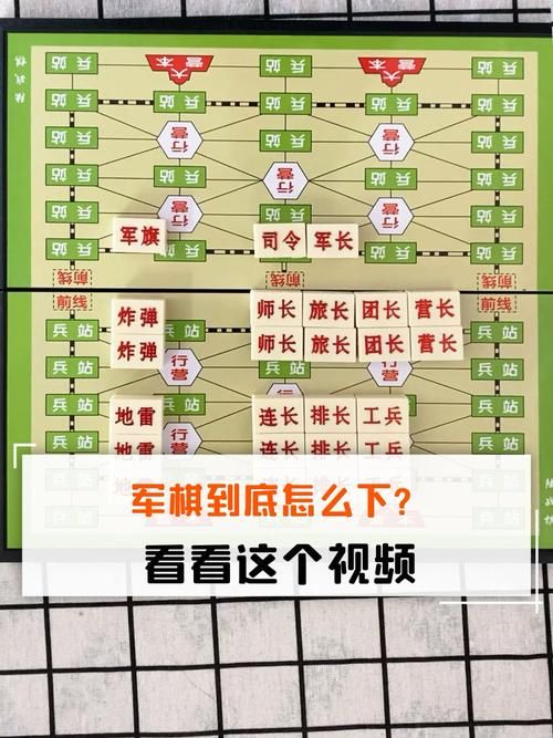 军棋怎么摆放？新手必看军棋的摆法图文教程！
