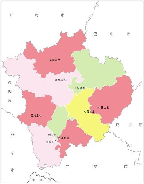 南充有几个县几个区？最新行政区划详解！