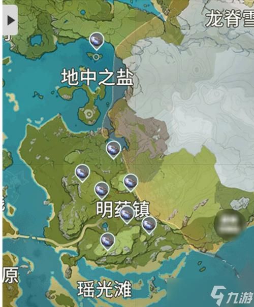 原神夜泊石在哪？最全采集地点详细攻略！