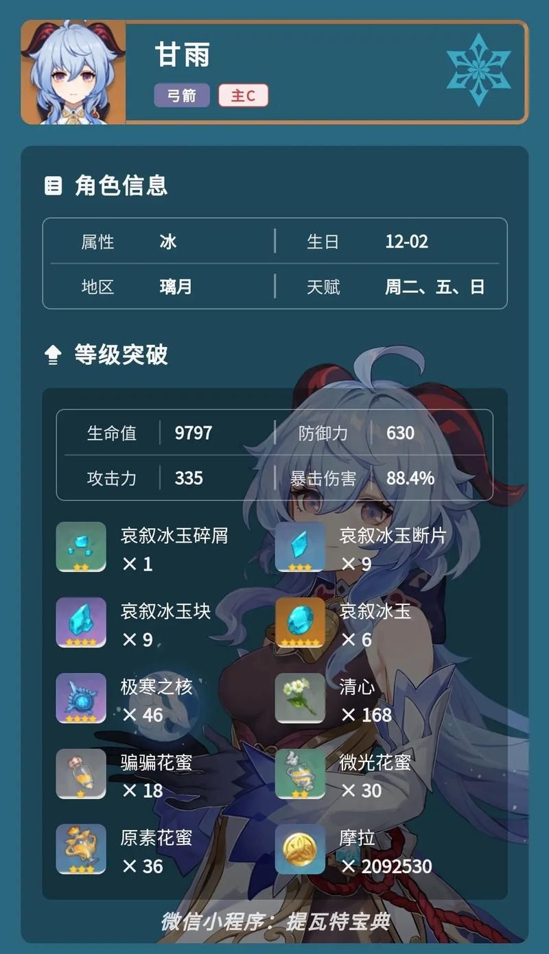 原神甘雨什么时候复刻？平民玩家必看攻略！