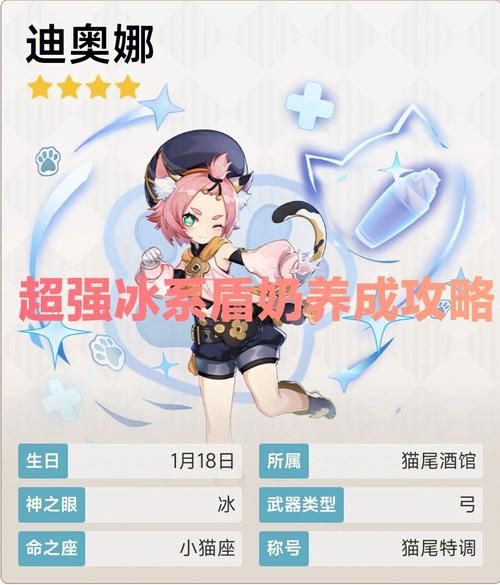原神迪奥娜怎么养？圣遗物武器搭配全解析！