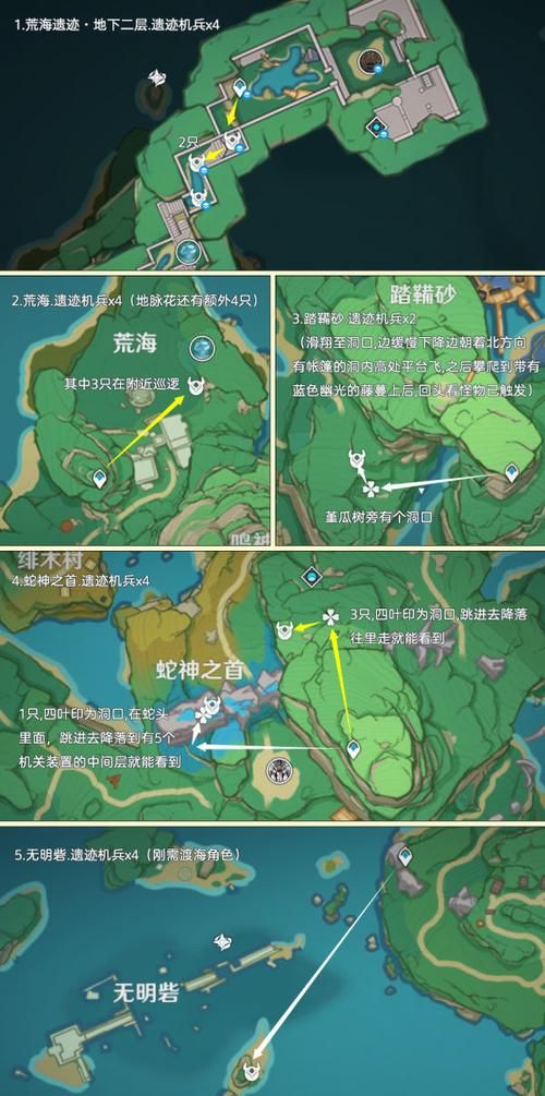 原神遗迹机兵在哪？全位置图文攻略来了！