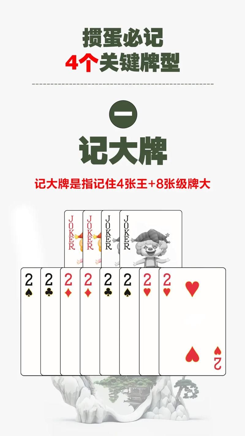 四人掼蛋怎么记牌？这几个口诀让你快速上手！