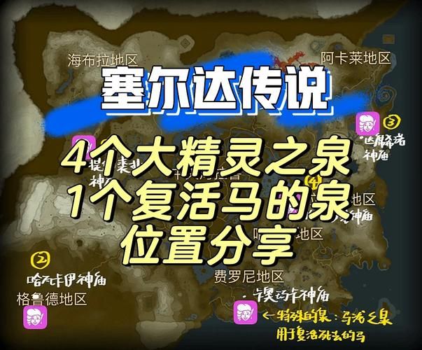 塞尔达大精灵泉在哪？新手保姆级位置攻略来了！