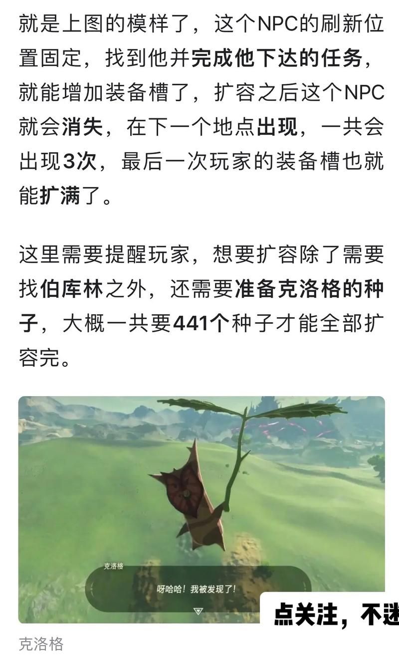 塞尔达武器栏怎么增加？超详细扩充教程分享！