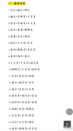 妄想山海食谱配方有哪些？这份攻略让你快速上手！