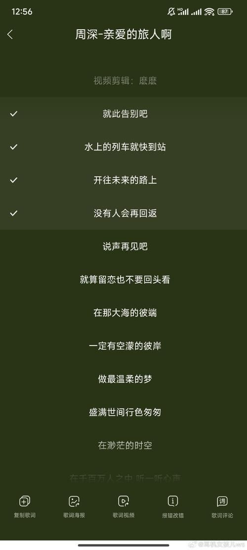 就此告别吧水上的列车就快到站，歌曲赏析与深度解读！