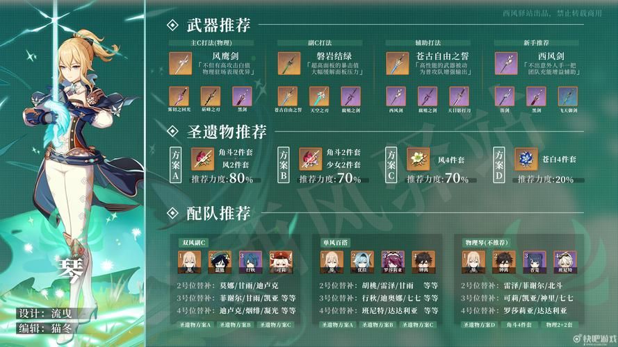 岩主圣遗物及武器搭配技巧，看完战力飙升！