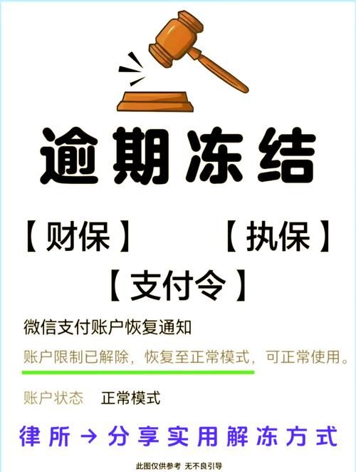 帐号解冻方法大全，不同情况不同应对措施！