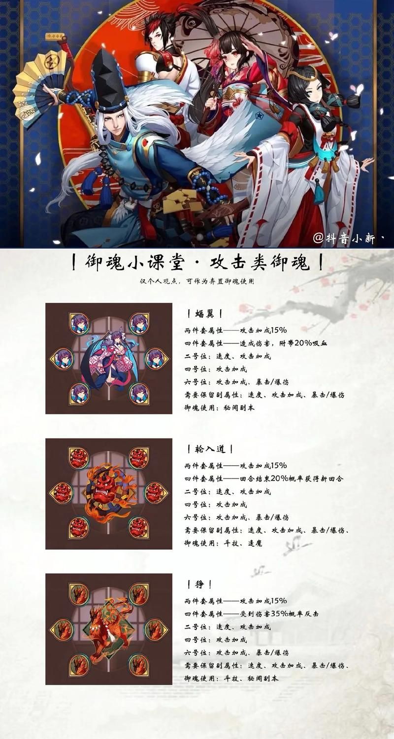平民一目连御魂怎么选？低成本高收益搭配方案！