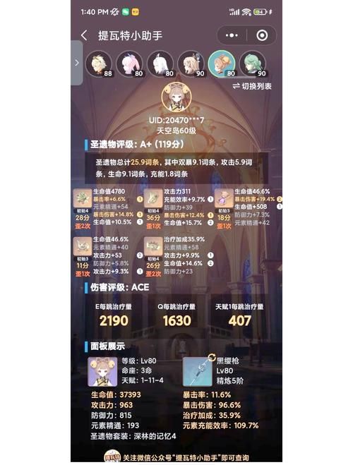 平民五郎圣遗物怎么搭？低成本高收益方案推荐！