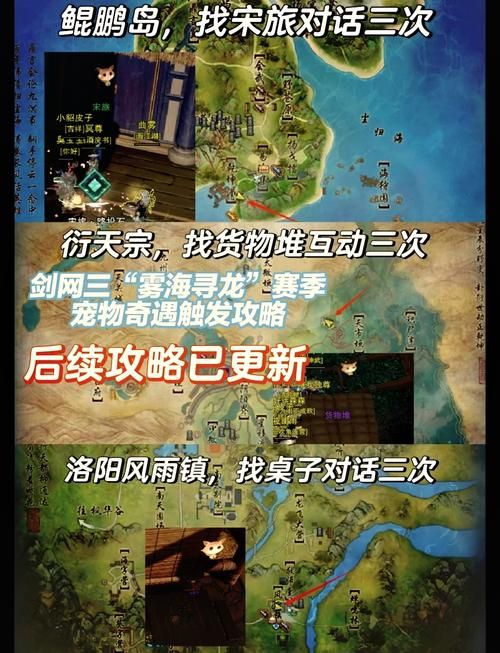 烟雨江湖洛阳所有支线任务汇总：图文详解及隐藏任务